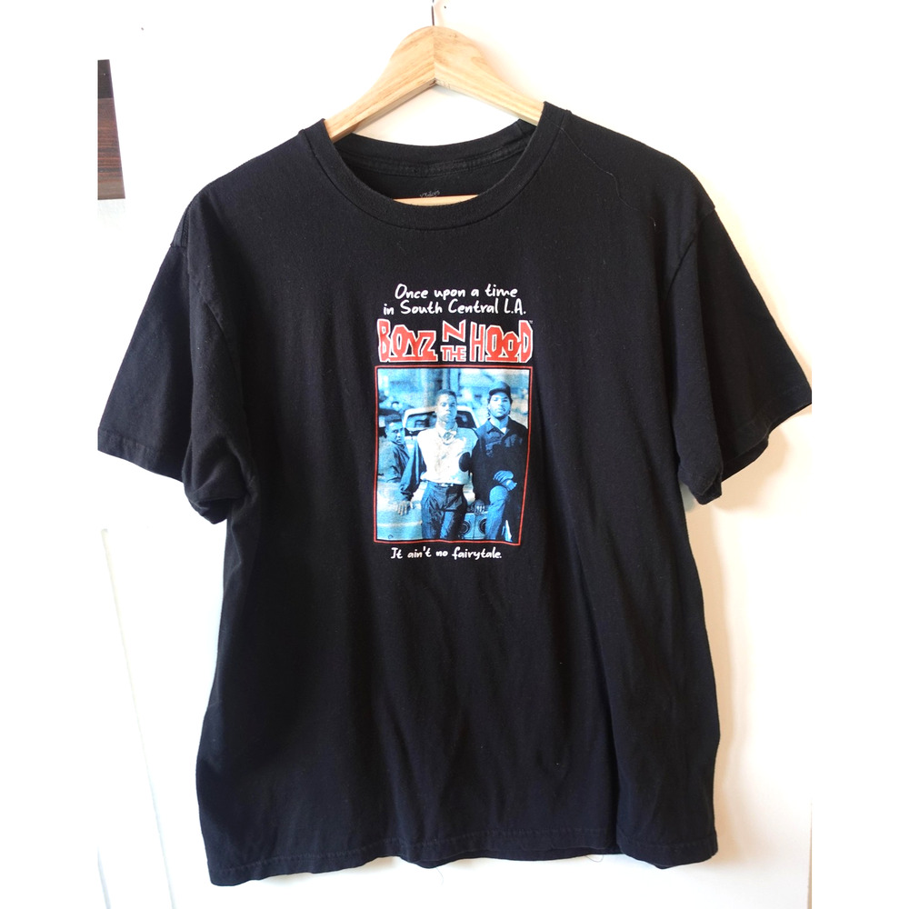 Boyz N The Hood T Shirt Large Movie Streetwear Hip Hop Rap 90s‎ Graphic Tee Y2K